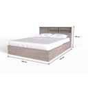 Haley Bed 5ft - SOLID OAK