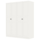 Moneta Wardrobe 160cm - White