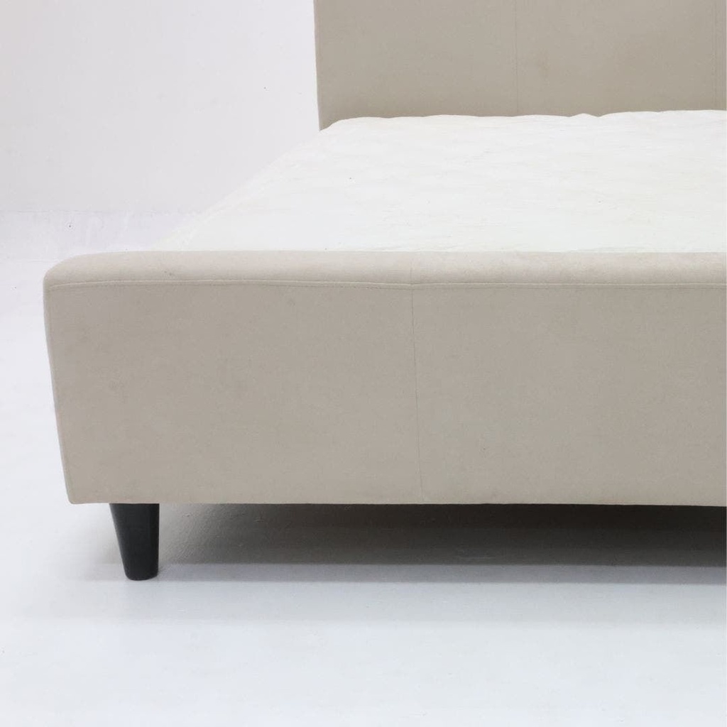 Giffer Bed 5ft-Cream Fabric