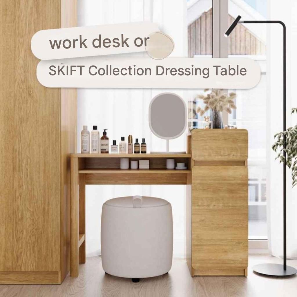 Skift Dressing Table DT110-Nyhavn Oak