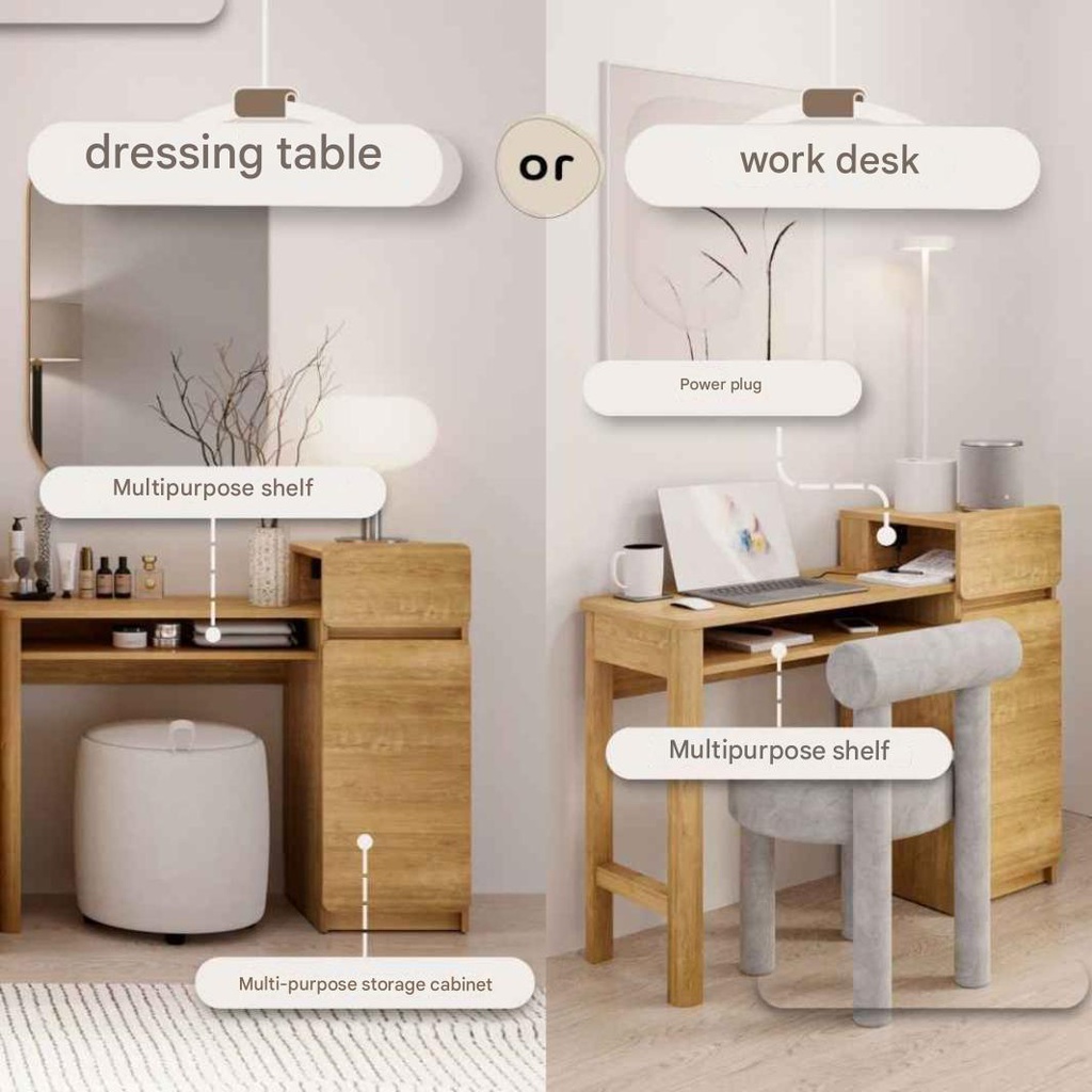 Skift Dressing Table DT110-Nyhavn Oak