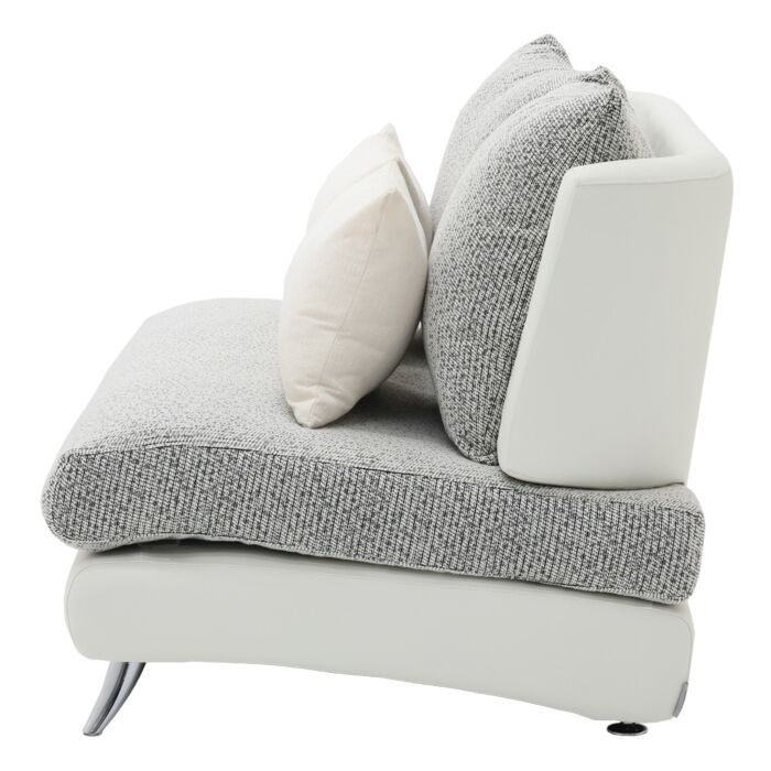 Jelly Sofa Mini 2 Seater-Black/White