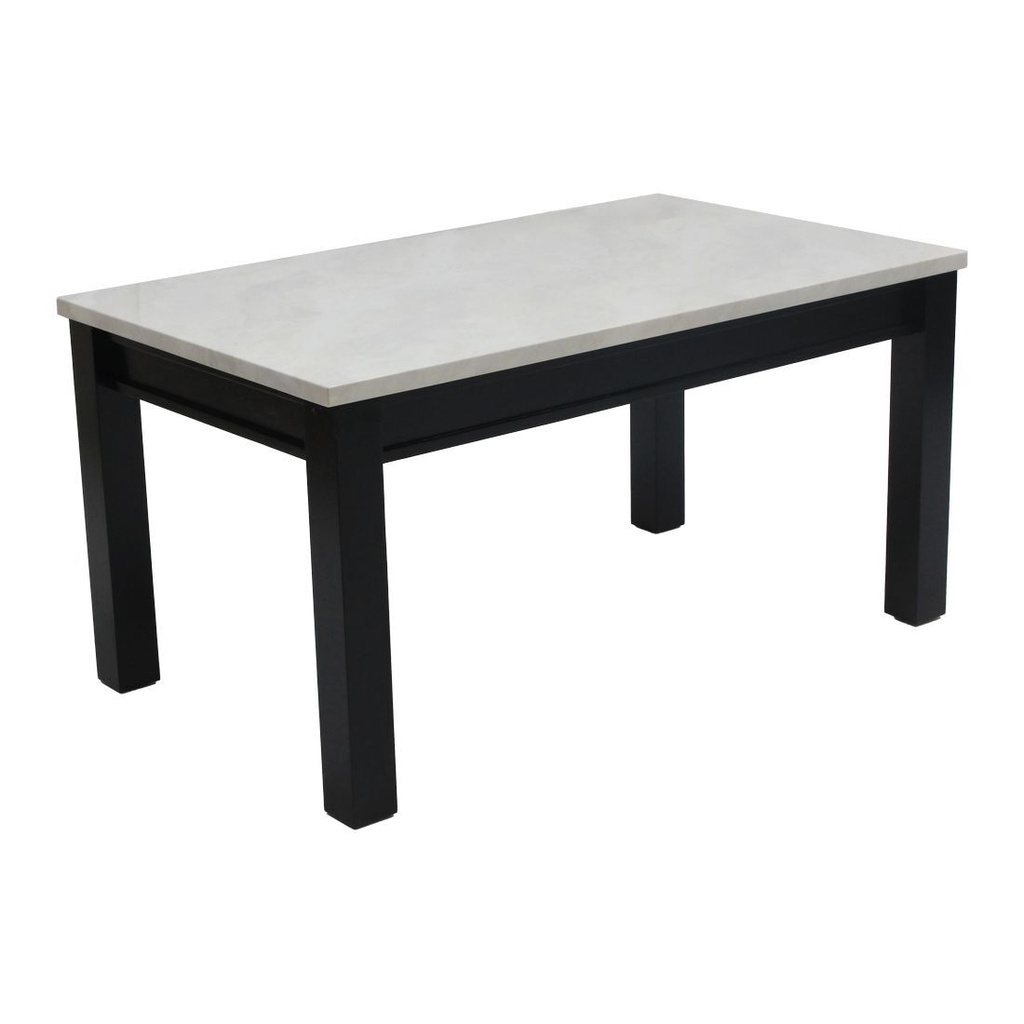 Molina Dining Table A-150 - White Stone/Wenge