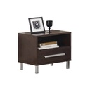 Alto Night Table 45cm wide - Wenge