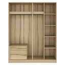 Molly Wardrobe - WFT-SC160 - Lindberg Oak/White