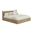 Go/Hoshino Bed 6ft- Solid Oak/White