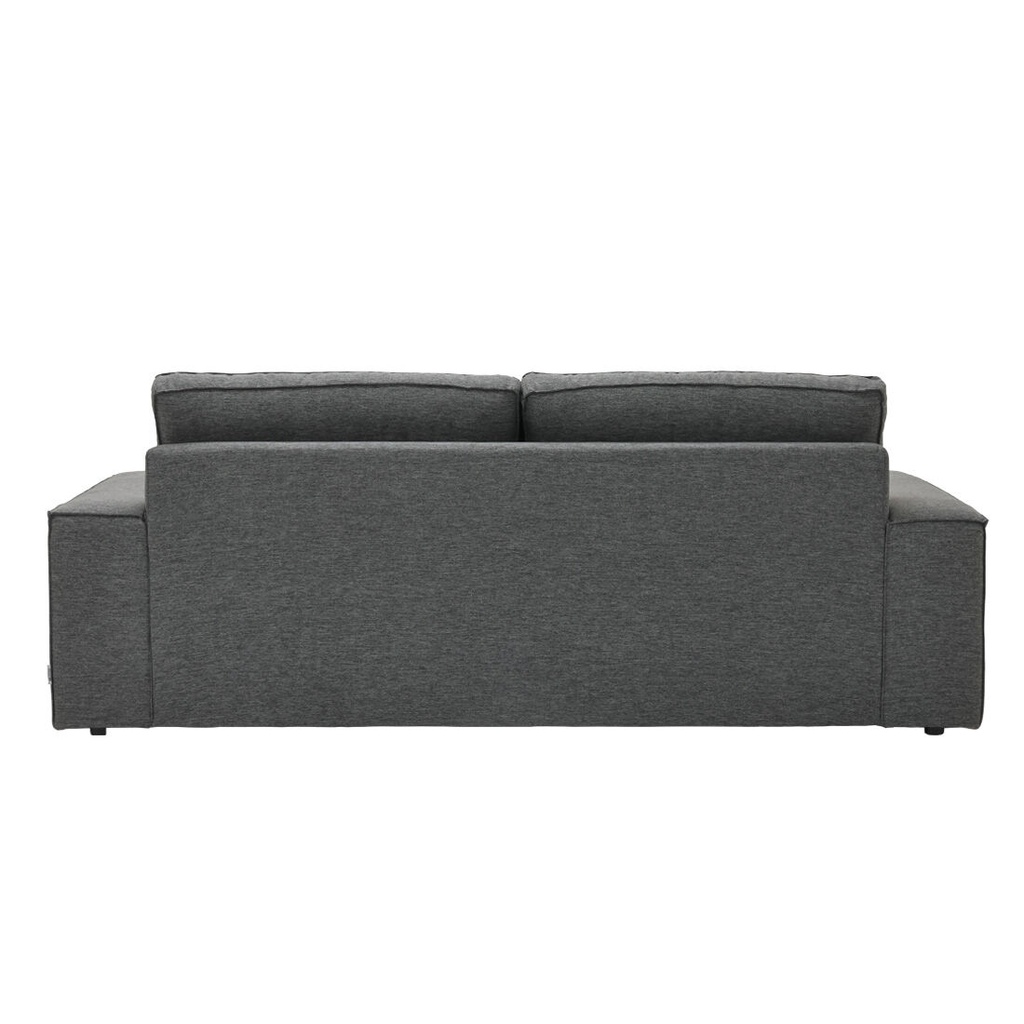 Restly Sofa 3Seater Plastic Leg/Dark Grey/LE