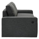 Restly Sofa 3Seater Plastic Leg/Dark Grey/LE
