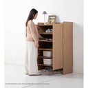 Tomo Shoe Cabinet SH80/DE02/Cashew Oak