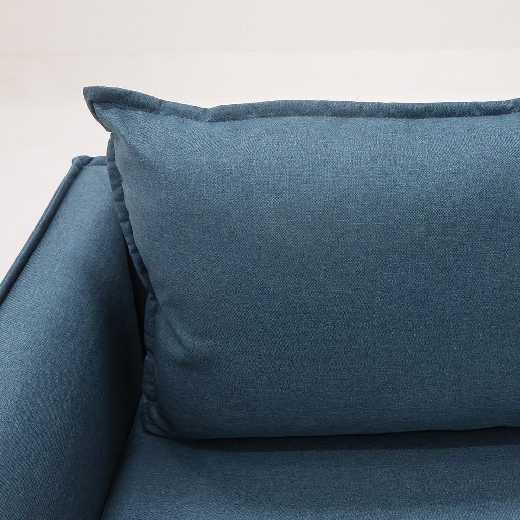 Raemon Sofa 2 Seater/Dark Blue MJ/White Printed Pattern