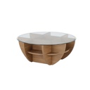 Waffle Coffee Table/Wood