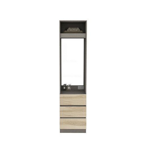 [19209059] Blox Dressing Table DT50-60-210/OP-E/DE01-Clinen/Lindberg Oak