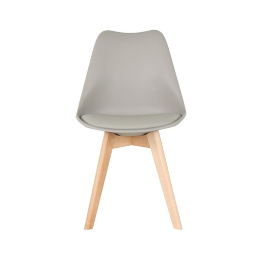 [19196007] Lifely Dining Chair/Beech Grey/SL Grey