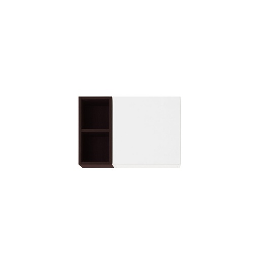[19067789] Tyler Hanging Cabinet HB60-Wenge/White