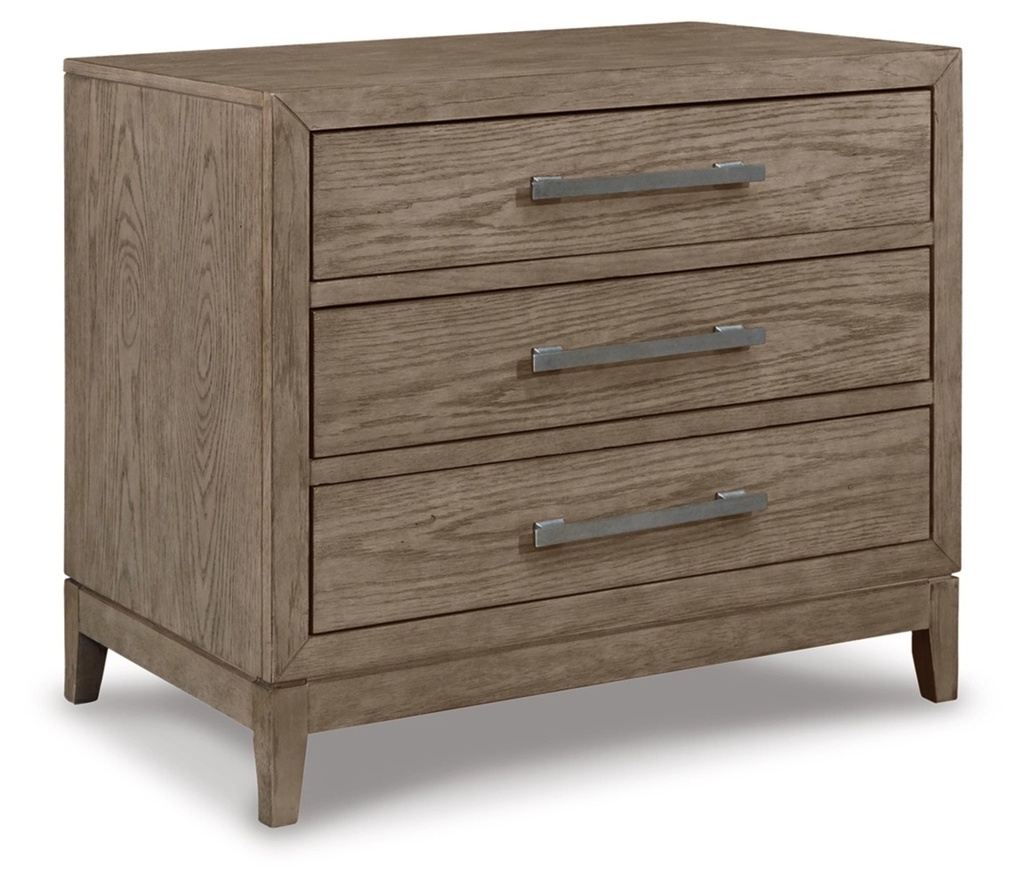 Ashley Chrestner Three Drawer Night Stand