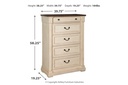 Ashley Bolanburg Five Drawer Chest