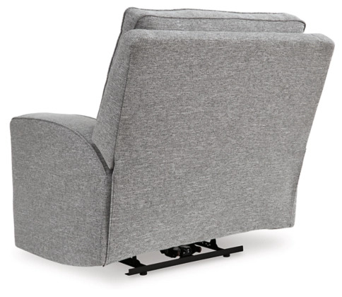 Ashley Biscoe Pwr Recliner/Adj Headrest - Pewter