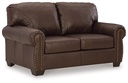 Ashley Colleton Loveseat - Dark Brown