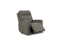 Ashley Next-Gen Durapella Pwr Recliner/Adj Headrest - Slate