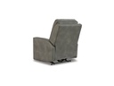 Ashley Next-Gen Durapella Pwr Recliner/Adj Headrest - Slate