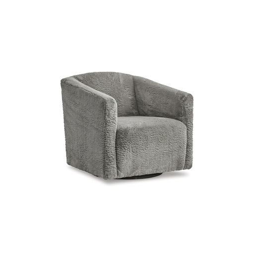 [A3000330] Ashley Bramner Swivel Accent Chair - Charcoal