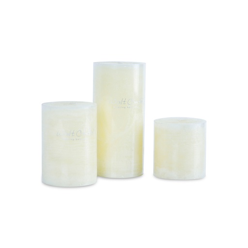 [A52000488] Pillar Candle (Set Of 3)
(4/Cs)