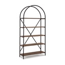 Ashley Galtbury Bookcase - Brown/Black