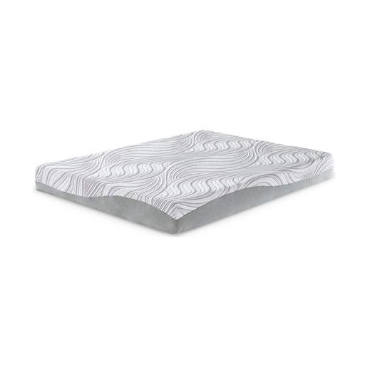 [M59141W2] Ashley 8 Inch Memory Foam King Mattress - White