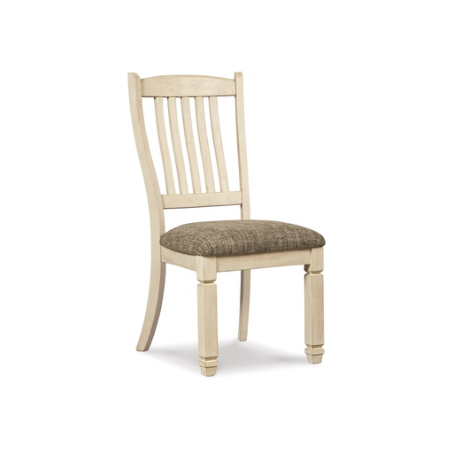 [D647-01] Ashley Bolanburg Dining Uph Side Chair (2/Cn) - Two-Tone